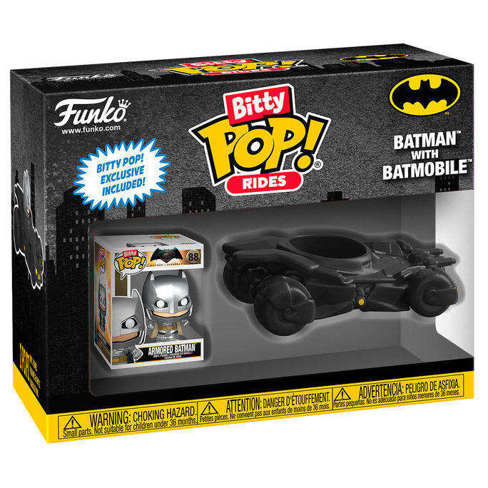 Bitty POP Ride DC Batman Figure Batman z Batmobilem