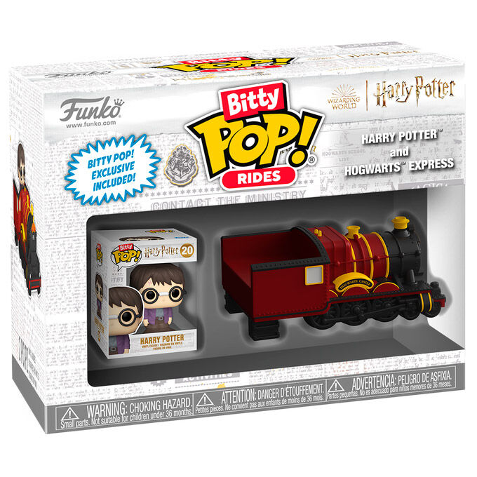 Figurka Harry'ego Pottera Bitty POP Ride Harry Potter z Hogwart Express