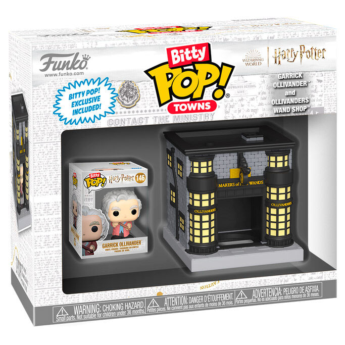 bitty pop town figure harry potter ollivanders