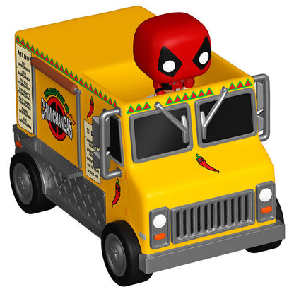 Figura Bitty POP Ride Marvel Deadpool Camión de chimichangas de Deadpool