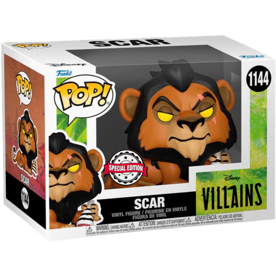 pop figure disney villains the lion king scar exclusive