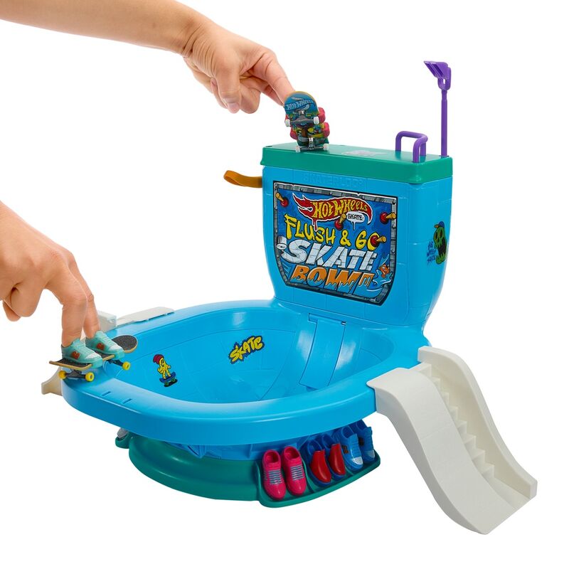 Ensemble de toilettes Hot Wheels Skate