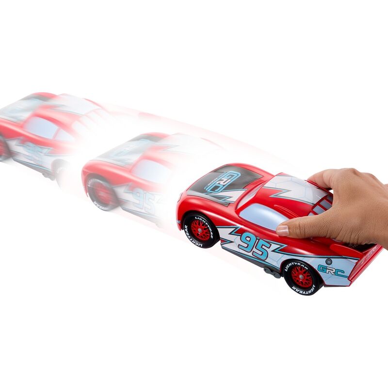 Derrapagem e corrida de carro do Relâmpago McQueen  Carros da Disney Pixar
