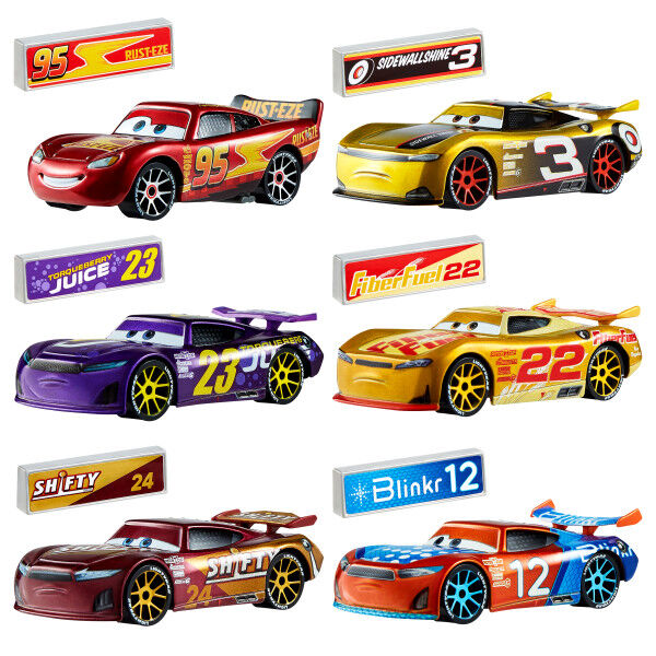 disney pixar cars nascar metal car assortment