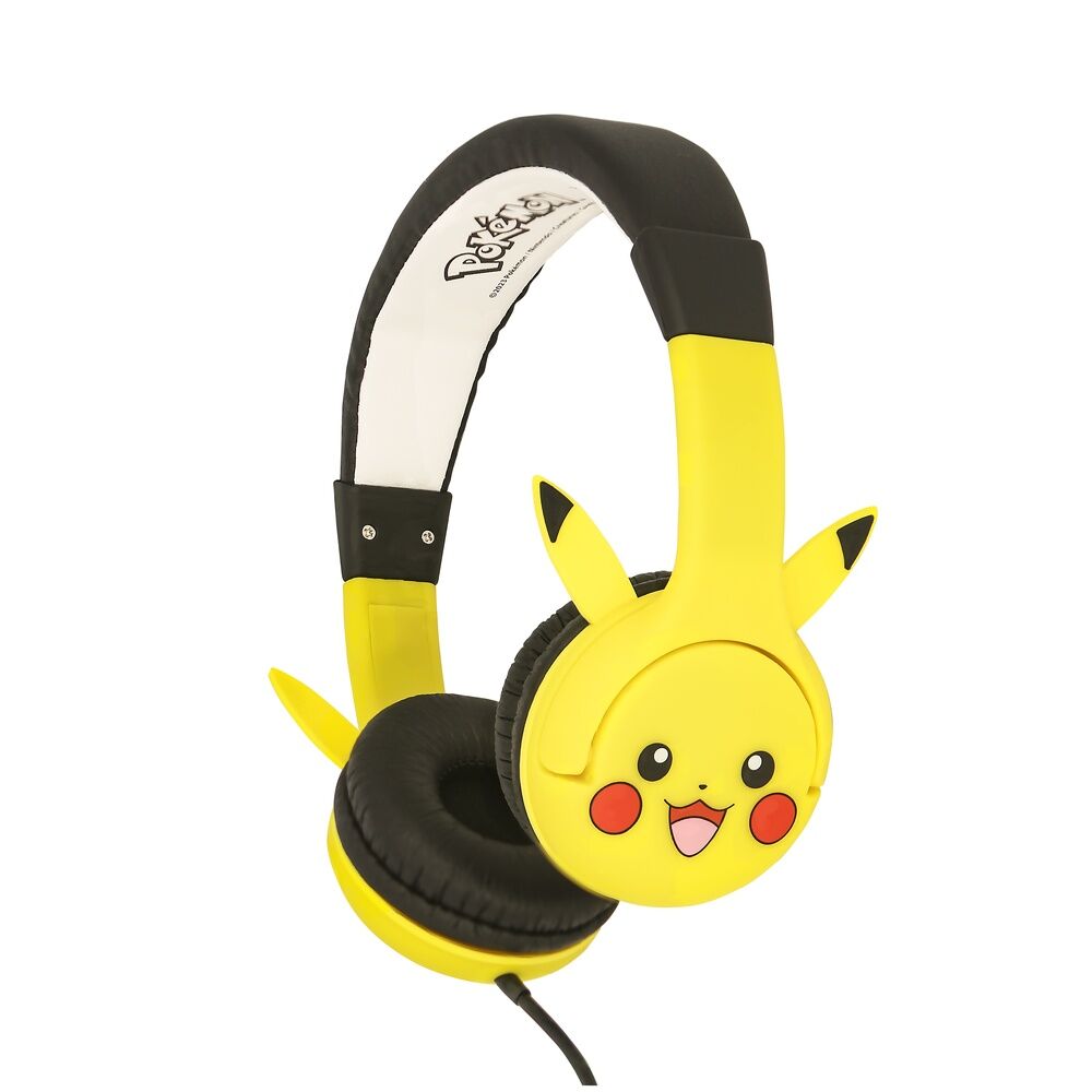 Fones de ouvido infantis Pikachu Pokémon