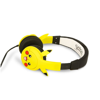 Fones de ouvido infantis Pikachu Pokémon