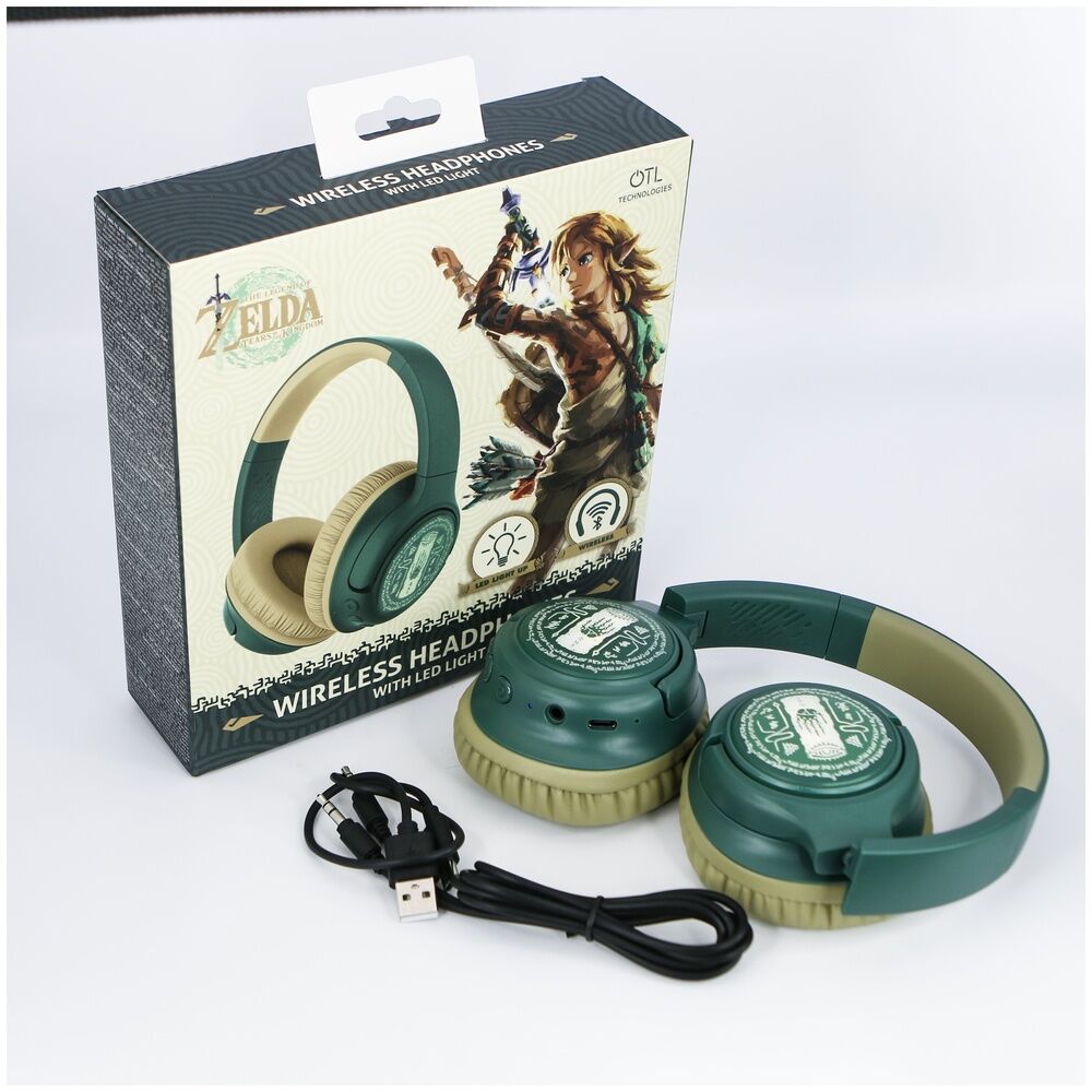The Legend of Zelda LED wireless headphones