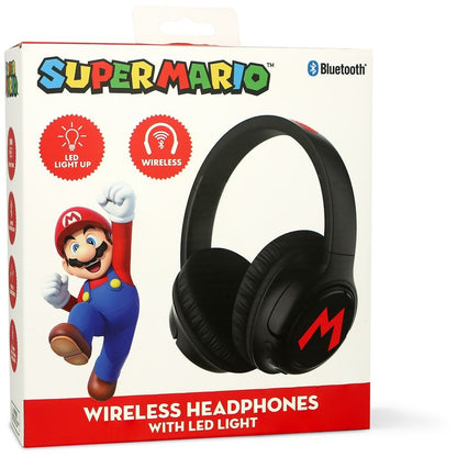 Cuffie wireless LED di Super Mario Bros