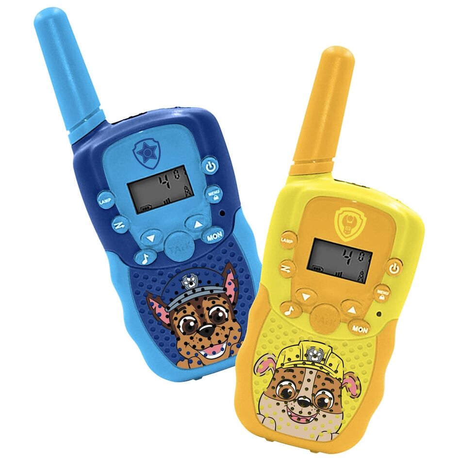 paw patrol walkie talkie set
