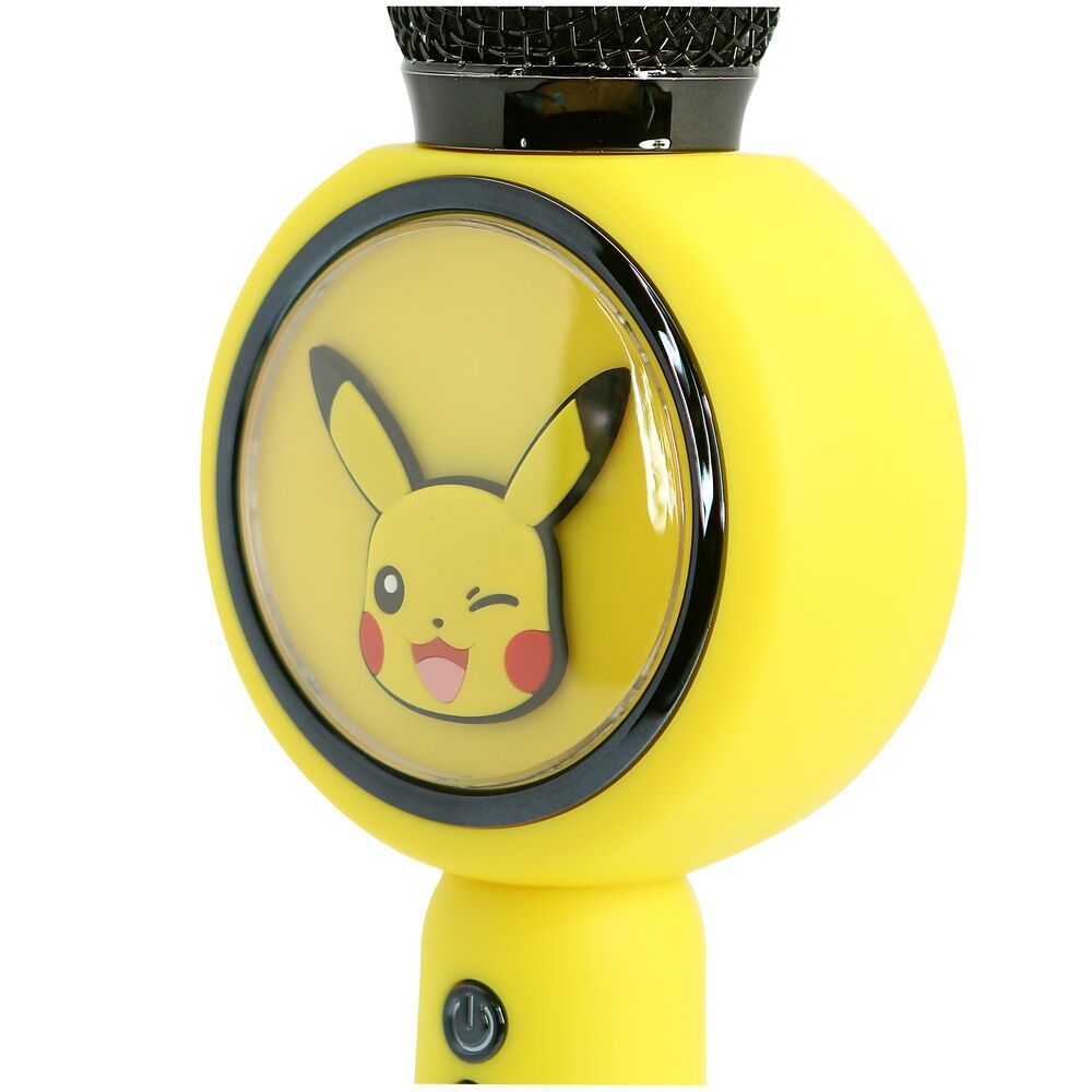 Pikachu Pokemon LED speaker microphone