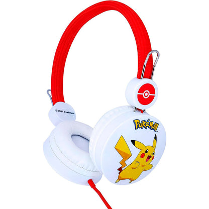 Fones de ouvido infantis Pikachu Pokémon