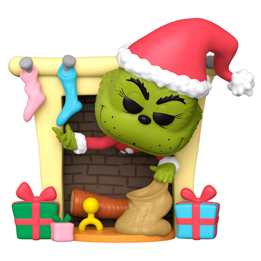 deluxe pop figure the grinch with bag