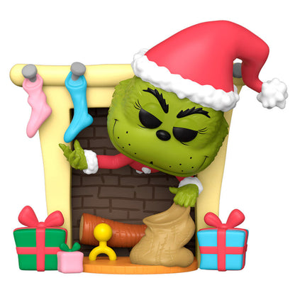 deluxe pop figure the grinch with bag