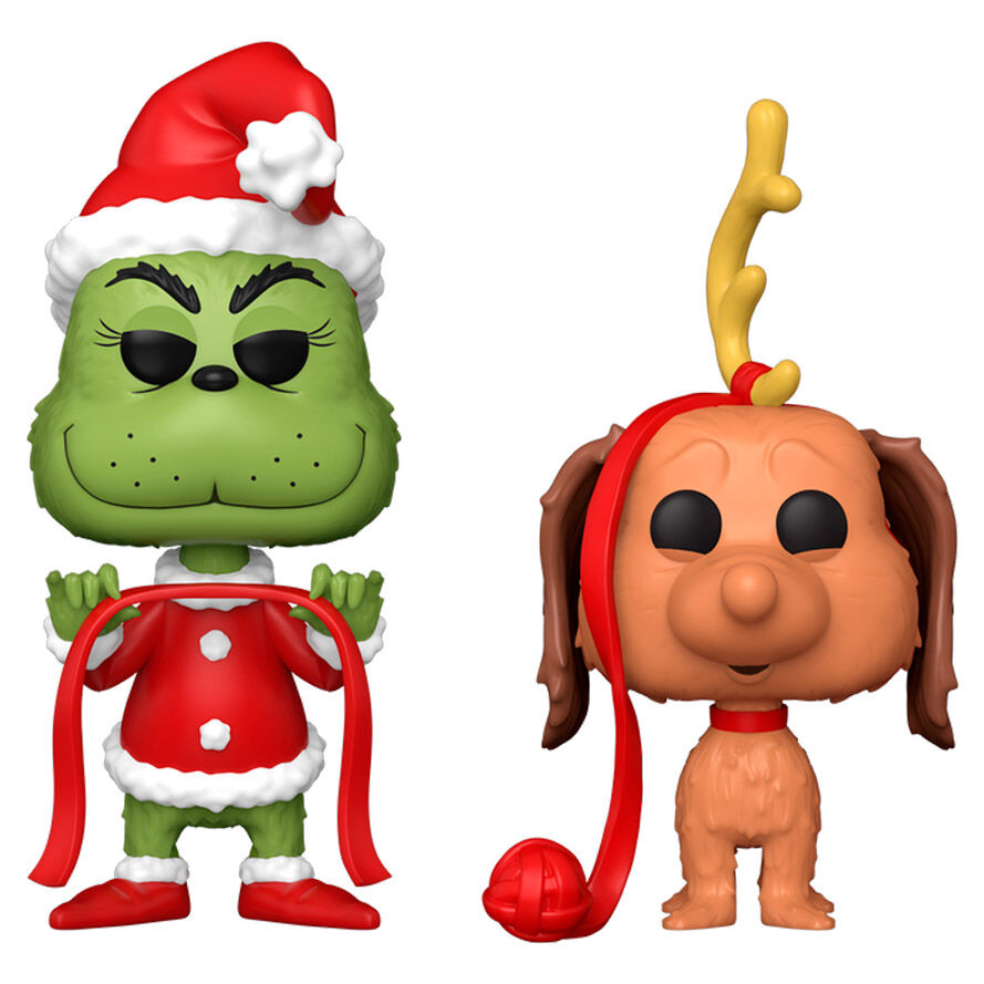 blister 2 pop figures the grinch  grinch & max