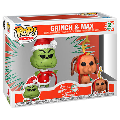 Blister 2 POP figures The Grinch Grinch & Max
