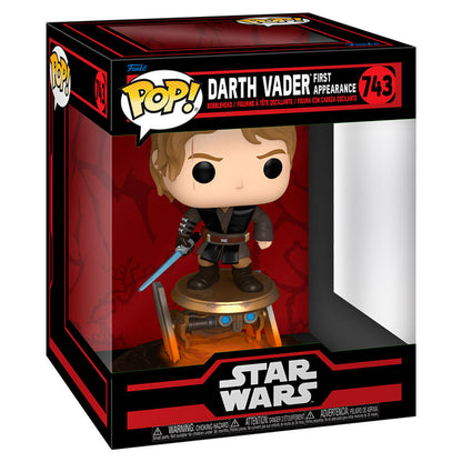 pop rides deluxe star wars darth vader first appearance figure
