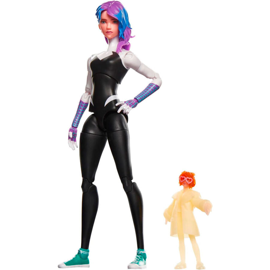 figure spider gwen across the spider verse spider man marvel 15cm