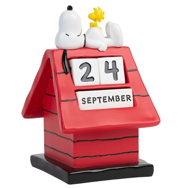 doghouse snoopy 3d perpetual calendar