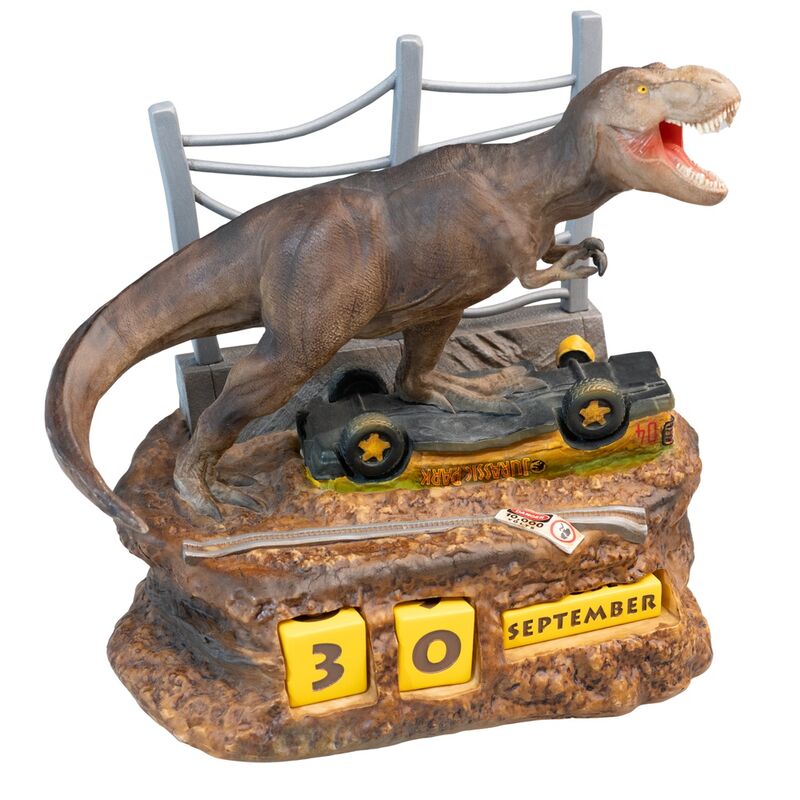 jurassic park 3d perpetual calendar