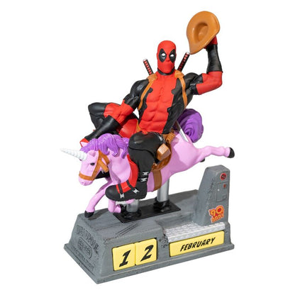 deadpool marvel 3d perpetual calendar