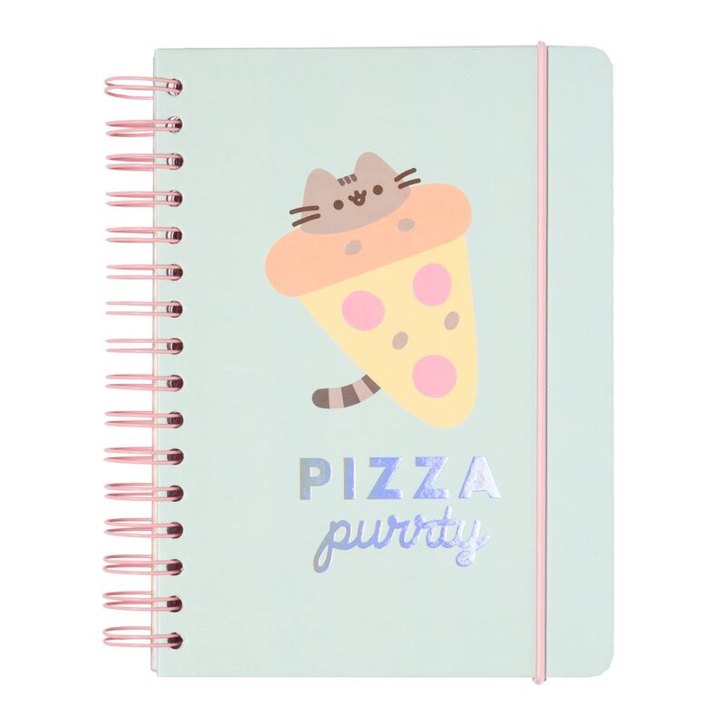 a5 foodie pusheen notebook