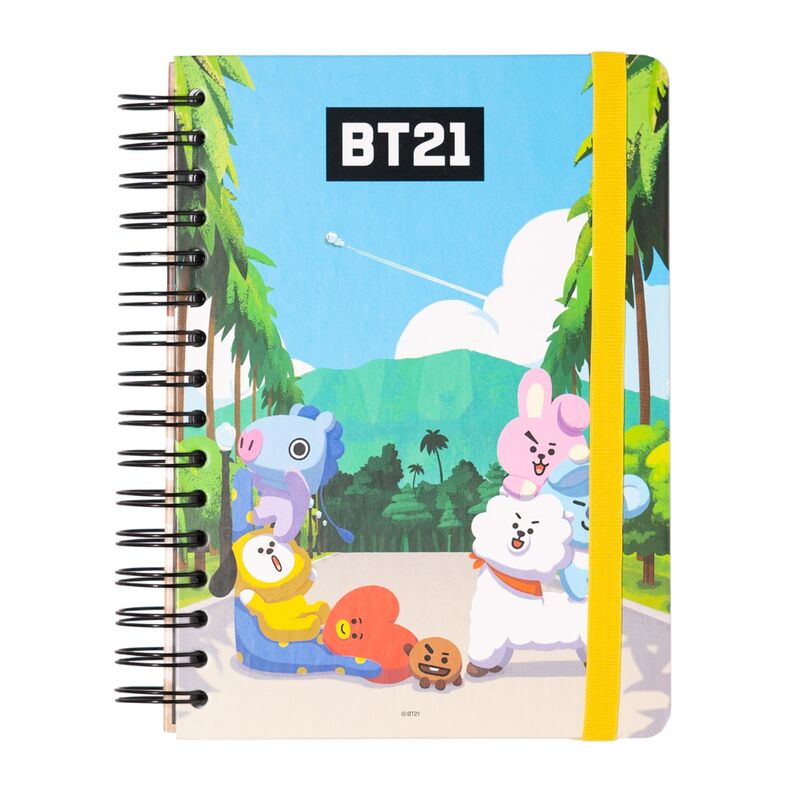 a5 notebook bt21