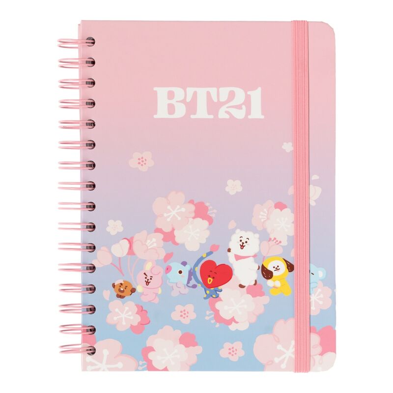 sakura bt21 a5 notebook