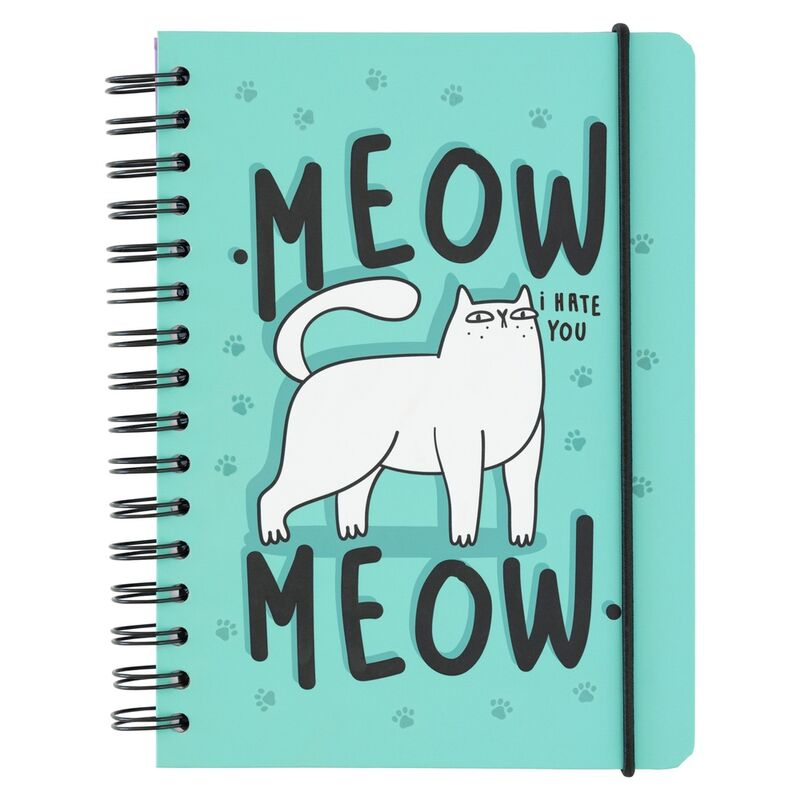 a5 notebook meow meow