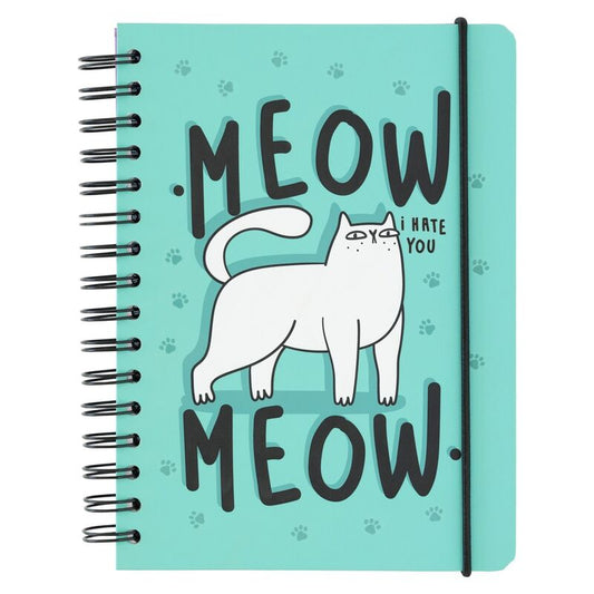 a5 notebook meow meow