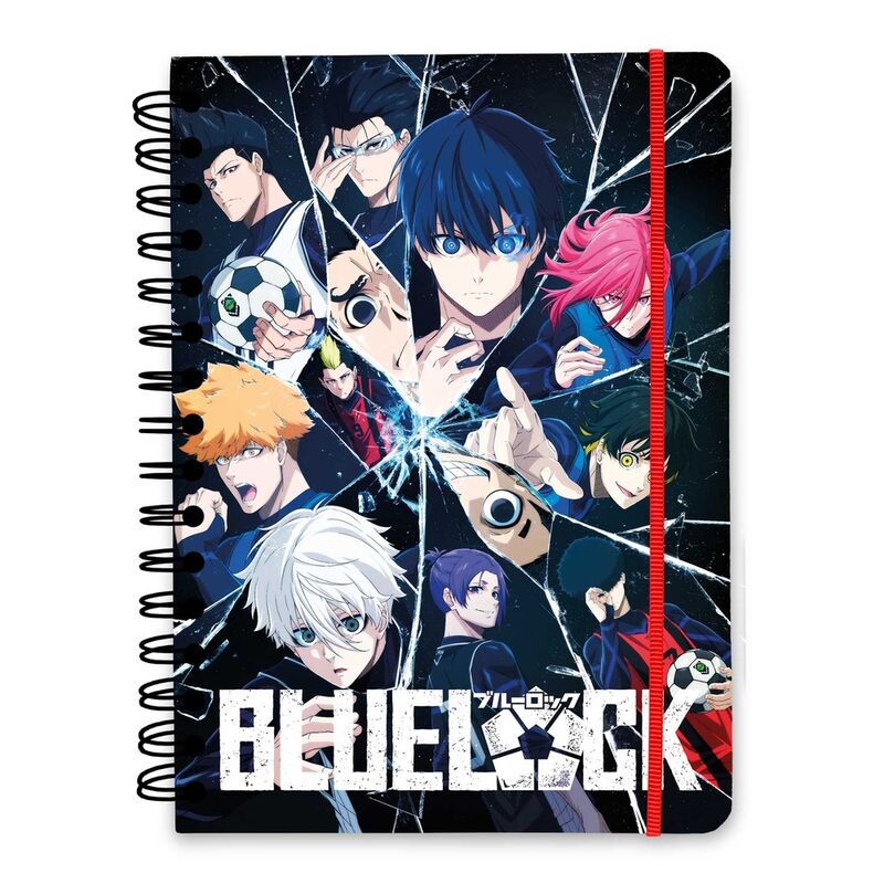 a5 blue lock notebook
