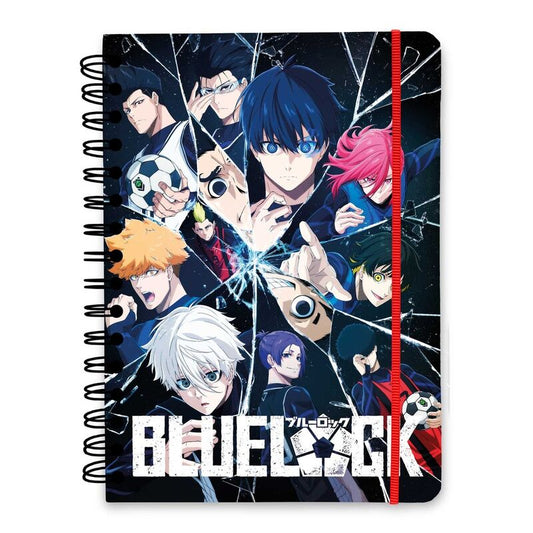 a5 blue lock notebook