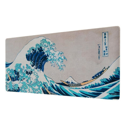 Hokusai's The Great Wave off Kanagawa gaming mousepad