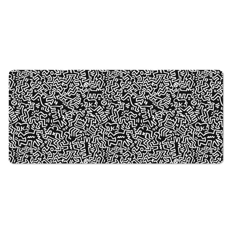 keith haring gaming mousepad