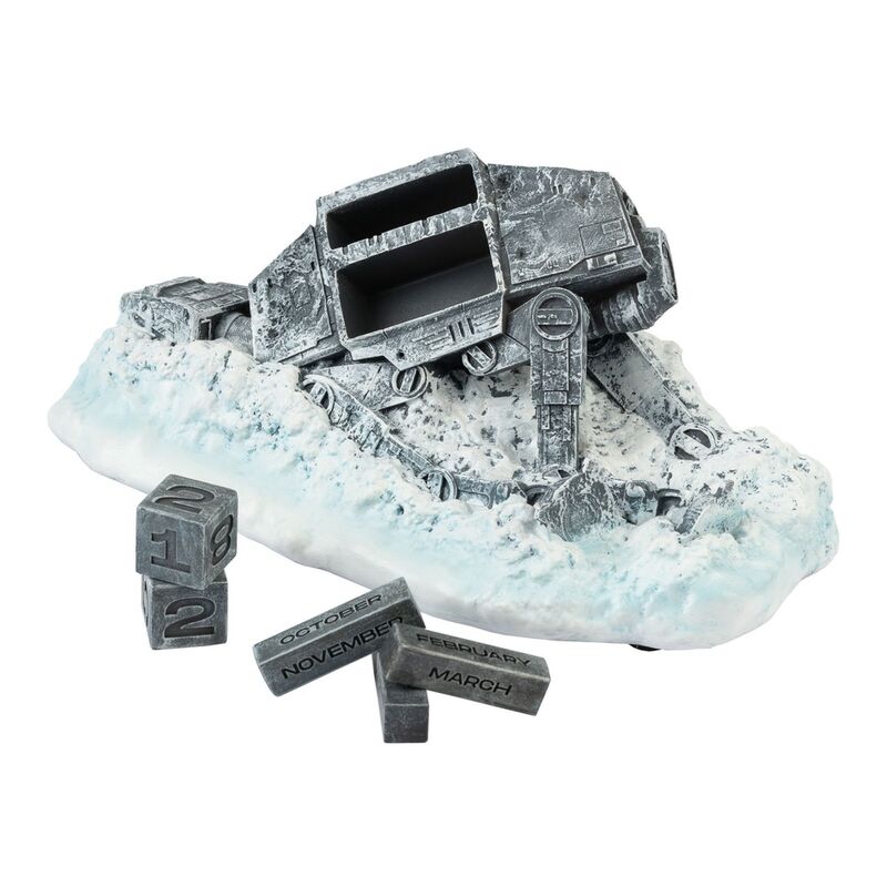 3D AT AT Downed Star Wars Perpetual Calendar