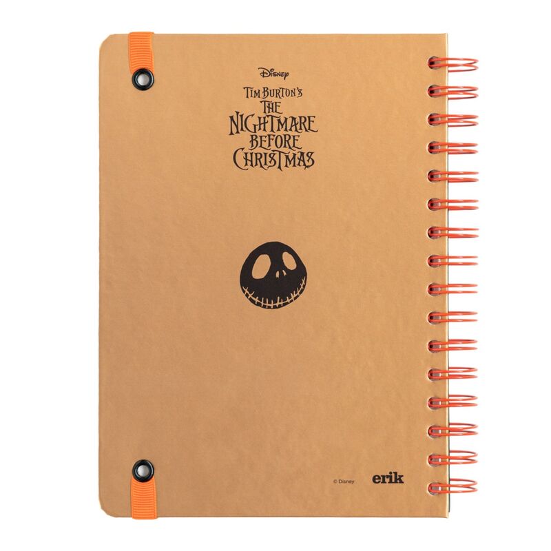 Cuaderno A5 de Pesadilla antes de Navidad de Disney