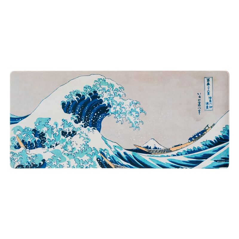 Hokusai's The Great Wave off Kanagawa gaming mousepad