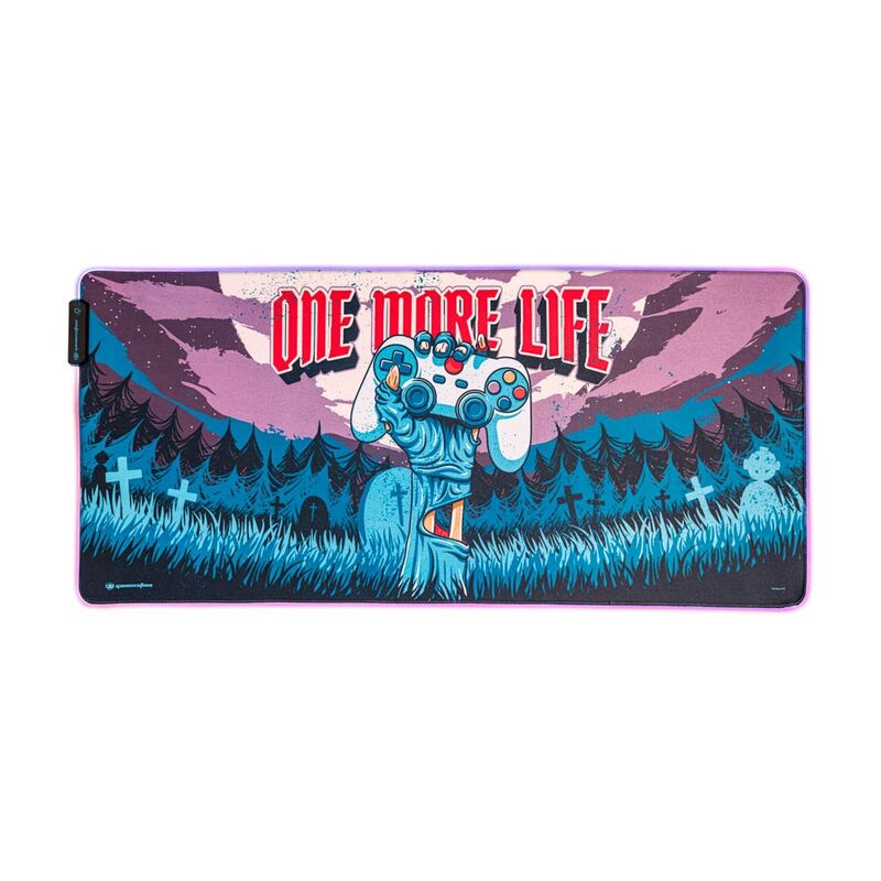 Led Gameration One More Life gaming mat