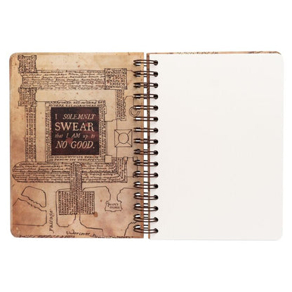 A5 Notebook Marauder's Map Harry Potter