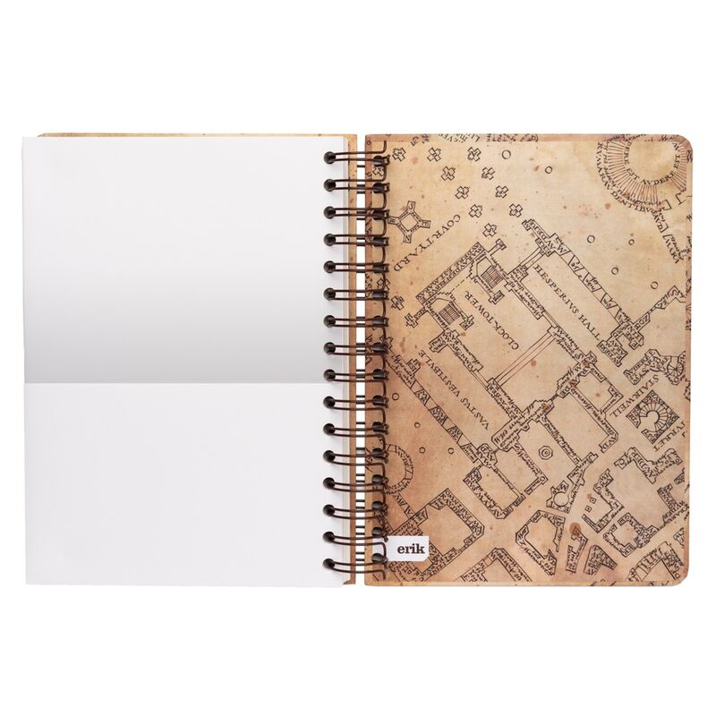 A5 Notebook Marauder's Map Harry Potter