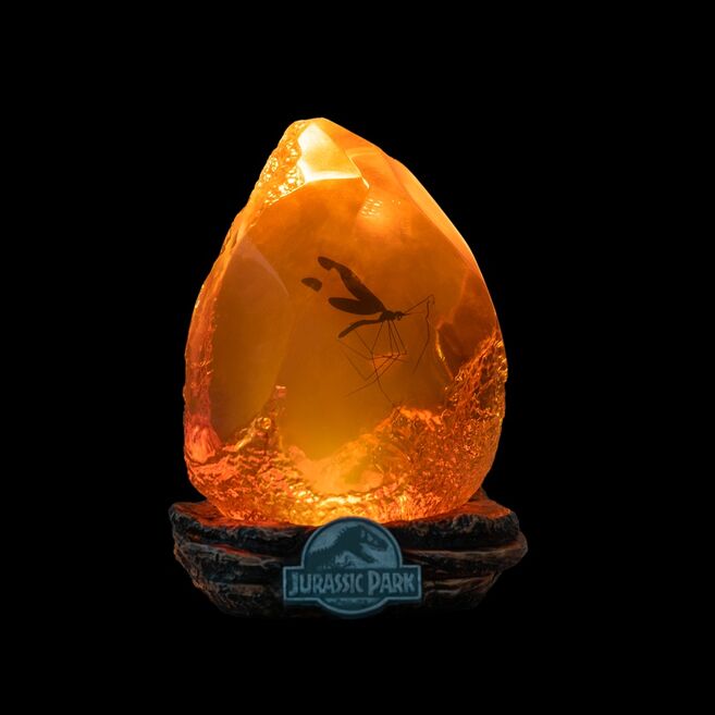 Jurassic Park Amber Mosquito Lamp