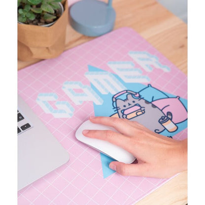 Pusheen gaming mousepad