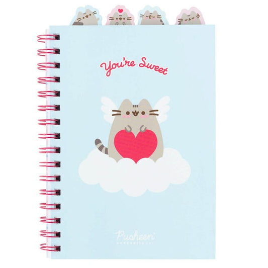 a5 notebook purrfect love pusheen