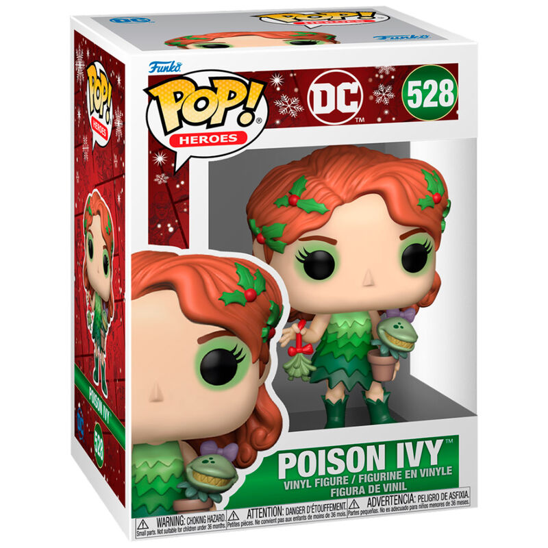 dc comics poison ivy holiday pop figure