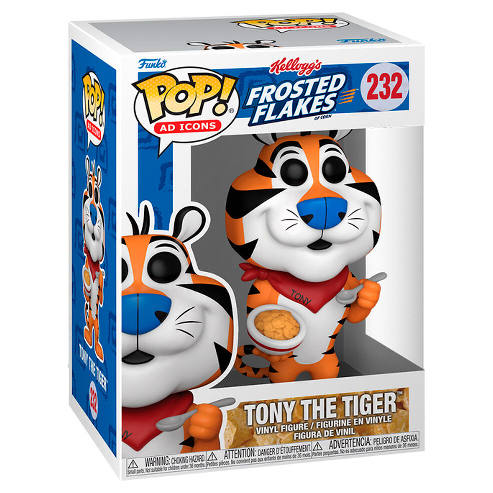 pop figure kelloggs frosted flakes tony the tiger
