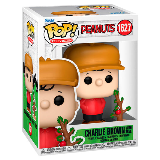 pop figure peanuts charlie brown with tree