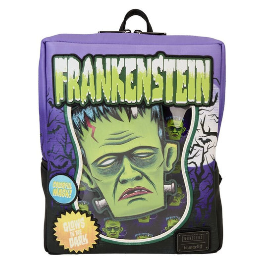 Frankenstein Neon Mask Universal Monster Loungefly Backpack 28cm