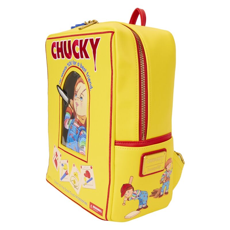Mochila Chucky de Childs Play Loungefly de 28 cm