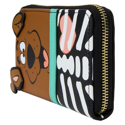 Portafoglio Loungefly con scheletro di Scooby Doo