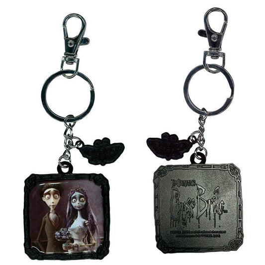 corpse bride wedding keychain