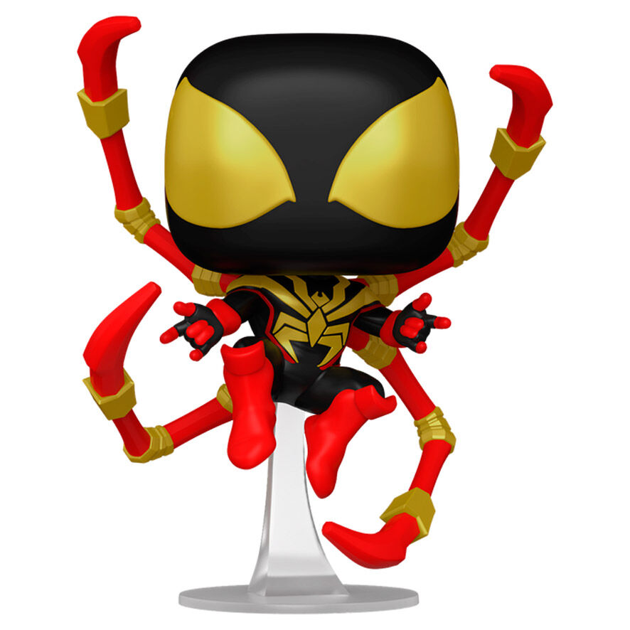 marvel pop figure miles morales iron spider 5  1 chase